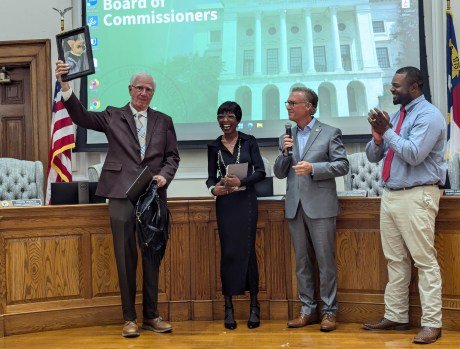 Commissioners recognize local volunteers for state awards