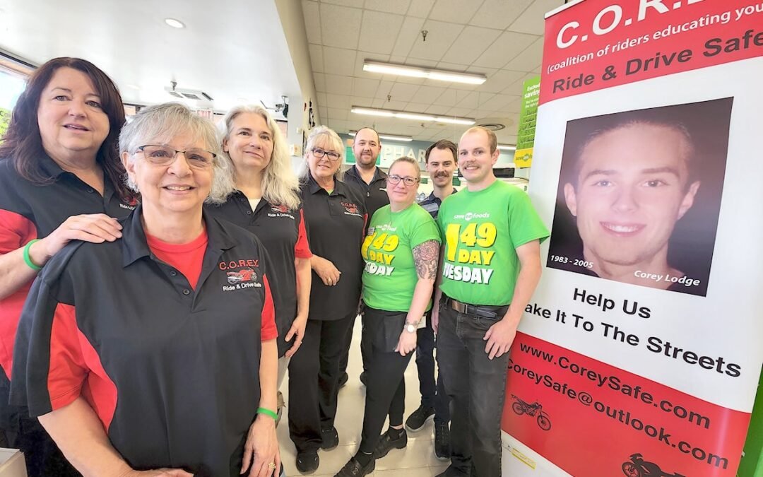 Safe riding highlighted in Grand Forks for CoreySafe fundraiser