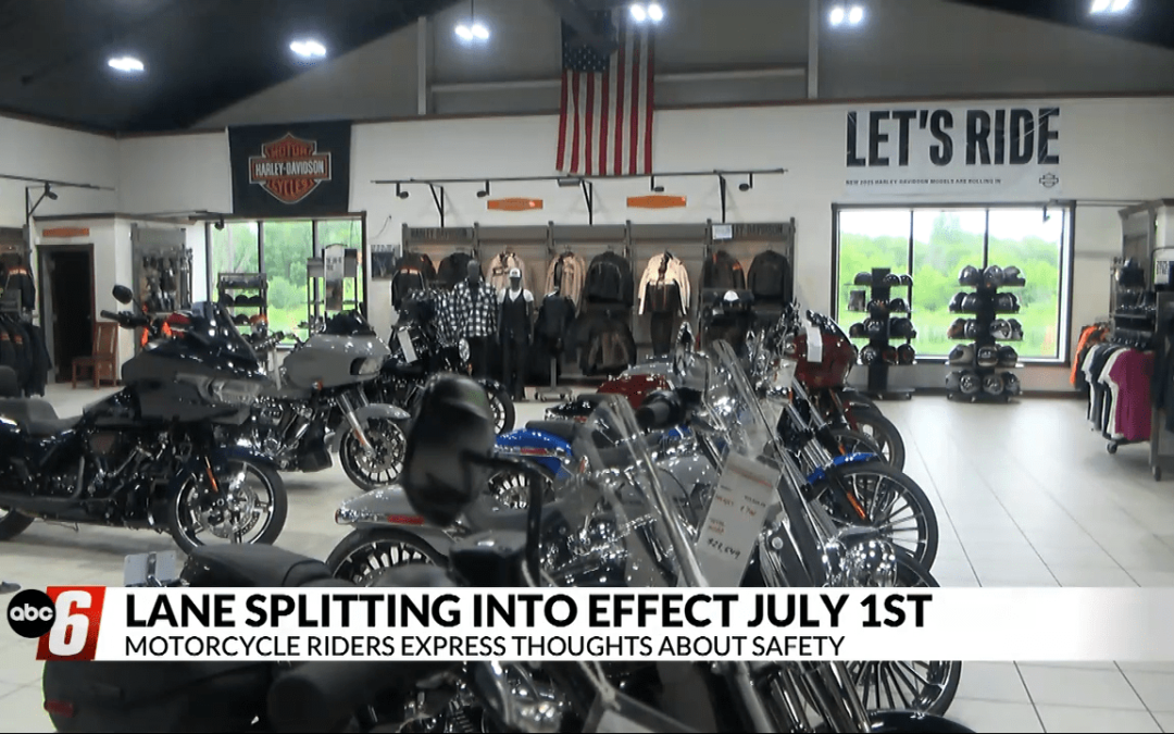 Local motorcyclists discuss new lane splitting law; how it will impact riders