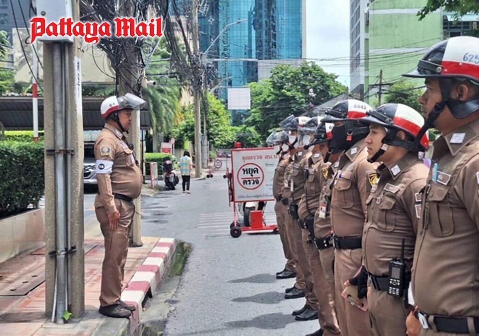 Not a Joke This Time – From Pattaya roads to Bangkok intersections, police mean business under the new traffic discipline campaign