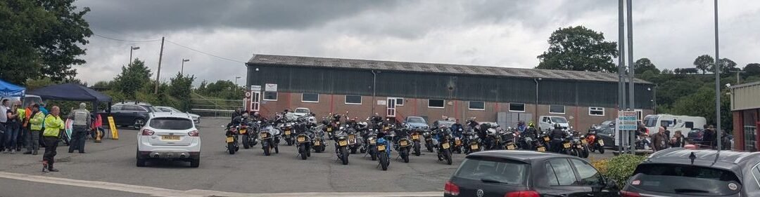 “This campaign is about saving lives,” roads policing sergeant said after successful biker engagement day near Llandrindod Wells