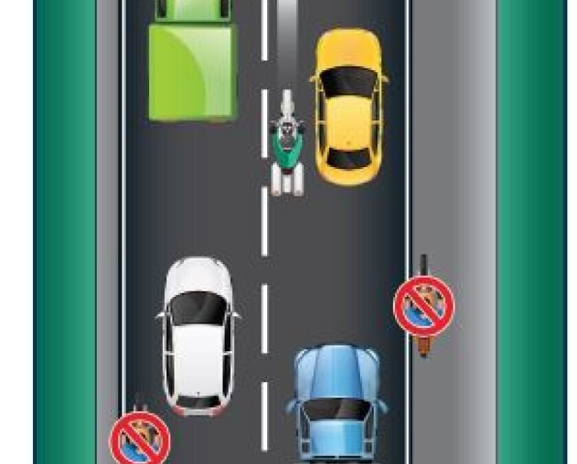 Minnesota motorcyclists can lane-split and lane-filter legally
