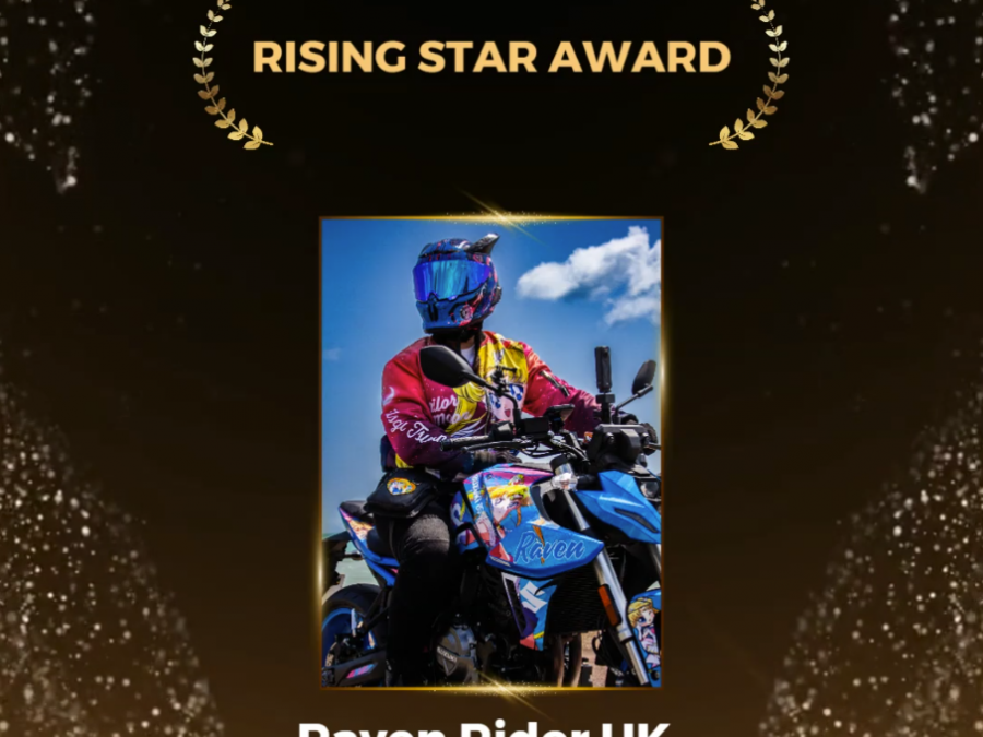 Raven Rider UK Wins ‘Rising Star Award’ at Influencer Magazine Awards 2025