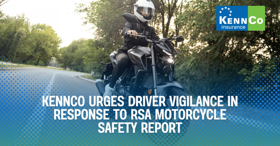 KennCo Urges Driver Vigilance in Response to RSA Motorcycle Safety Report