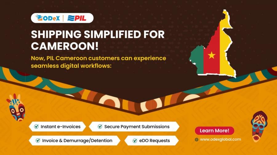 ODeX Goes Live with PIL in Cameroon to Enhance Digital Shipping Documentation