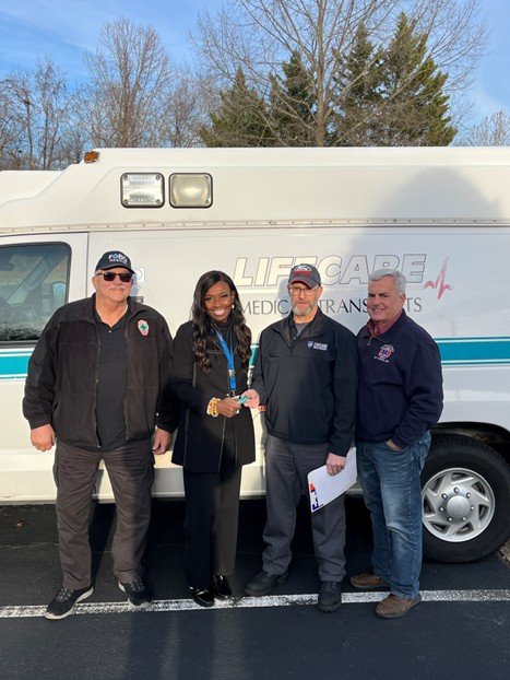 From Fredericksburg to West Africa: Humanitarian mission features donated ambulance