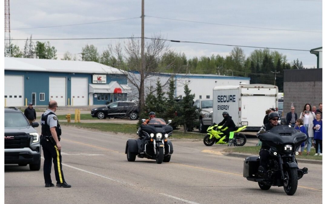 Whitecourt RCMP asking drivers and bikers to ‘share the road safely’