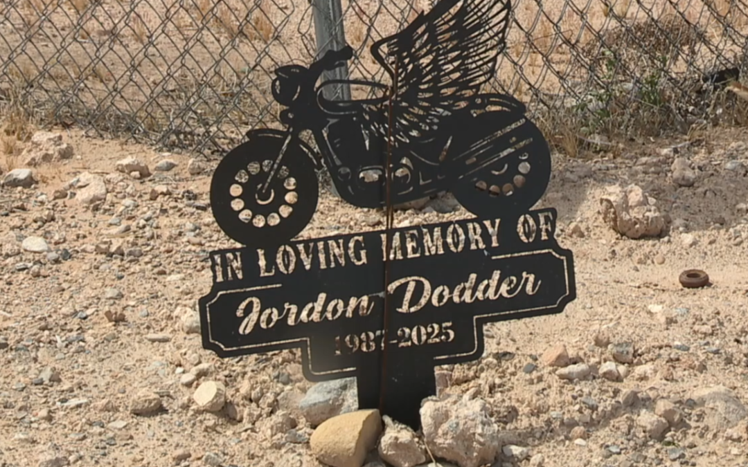 Widow talks motorcycle safety 1 year after fatal crash in southwest Las Vegas
